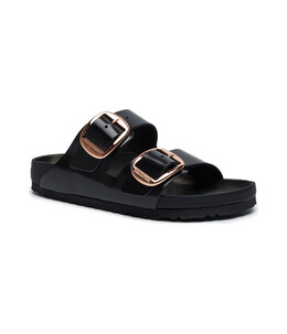 Birkenstock: Чёрные сандалии 