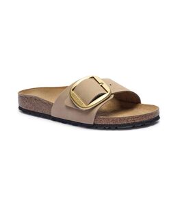 Birkenstock: Бежевые шлёпанцы 