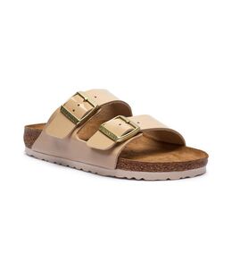 Birkenstock: Бежевые сандалии 