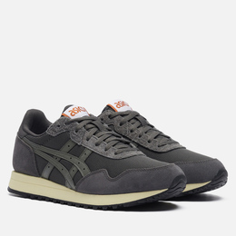 ASICS: Серые кроссовки 