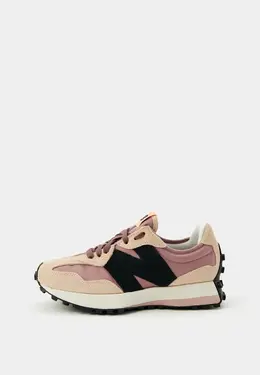 New Balance: Розовые кроссовки 