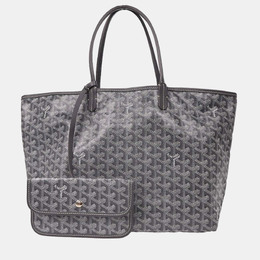 Goyard: Серая сумка-шоппер 