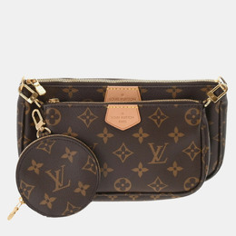 Louis Vuitton: Коричневая сумка  Pochette Accessoires