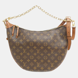 Louis Vuitton: Коричневая сумка 