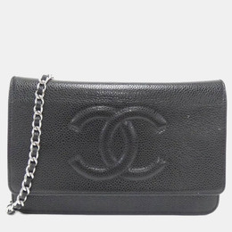 Chanel: Чёрный кошелёк 