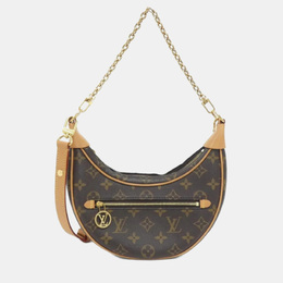 Louis Vuitton: Коричневая сумка 