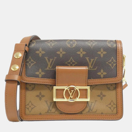 Louis Vuitton: Коричневая сумка 