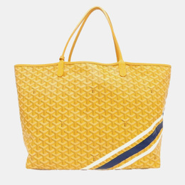 Goyard: Жёлтая сумка-шоппер 