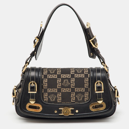 Versace: Чёрная сумка  Medusa