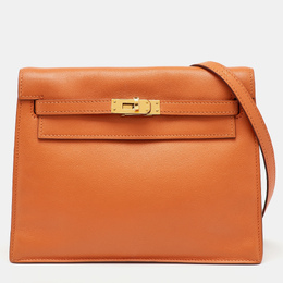 Hermes: Оранжевая сумка  Kelly
