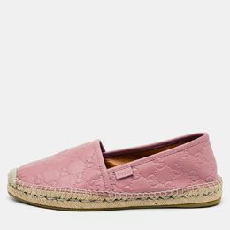 Gucci: Розовые мокасины 