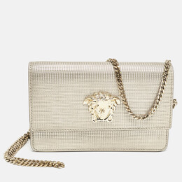 Versace: Светлая сумка  Medusa Chain