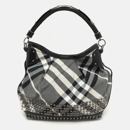 Burberry: Чёрная сумка 