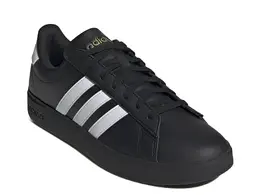 Adidas: Чёрные кроссовки  Grand Court