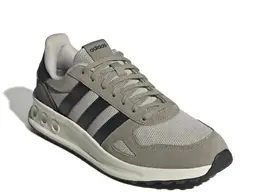 Adidas: Серые кроссовки 