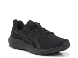 Asics: Чёрные кроссовки  Gel-Contend