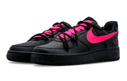 Nike: Чёрные кроссовки  Air Force 1