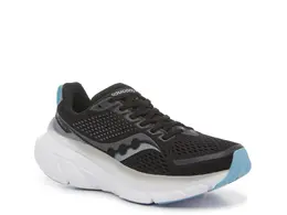 Saucony: Чёрные кроссовки 