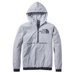 The North Face: Серая куртка 