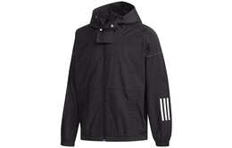 Adidas: Чёрная куртка 