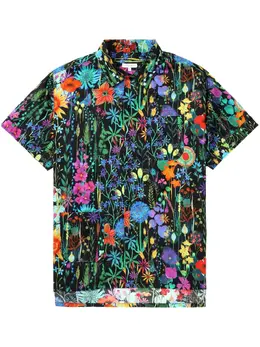 Engineered Garments: Рубашка с растительным принтом 