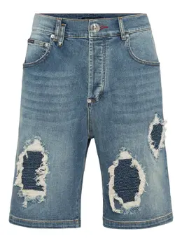 Philipp Plein: Джинсовые шорты 