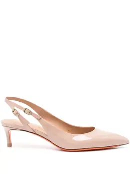 Santoni: Розовые туфли 