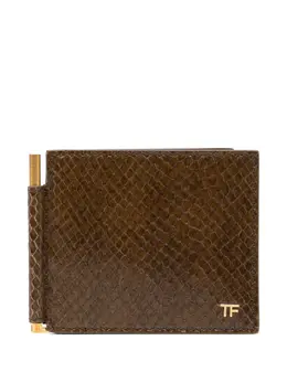 TOM FORD: Коричневый кошелёк 