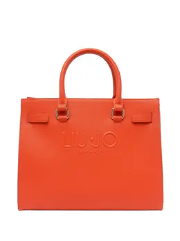 LIU JO: Оранжевая сумка-шоппер 