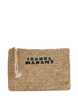 ISABEL MARANT: Бежевый клатч 