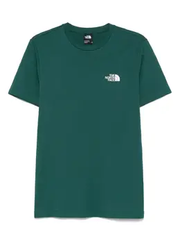 The North Face: Зелёная футболка  Simple Dome