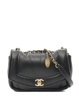 CHANEL Pre-Owned: Чёрная сумка 