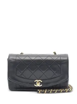 CHANEL Pre-Owned: Чёрная сумка 