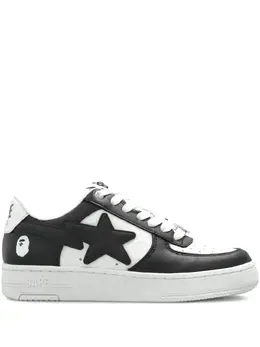 A BATHING APE®: Чёрные кроссовки 
