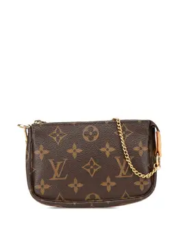 Louis Vuitton Pre-Owned: Коричневая сумка 