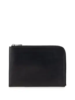 Louis Vuitton Pre-Owned: Чёрный клатч 