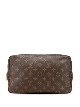 Louis Vuitton Pre-Owned: Коричневый клатч 
