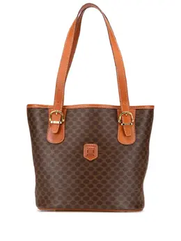 Céline Pre-Owned: Коричневая сумка-шоппер 