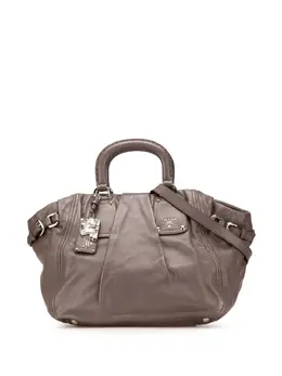 Prada Pre-Owned: Коричневая сумка 
