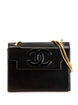 CHANEL Pre-Owned: Чёрная сумка 