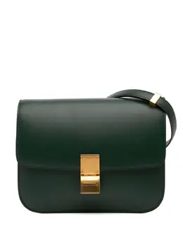 Céline Pre-Owned: Зелёная сумка через плечо 