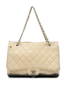 CHANEL Pre-Owned: Кожаный топ 
