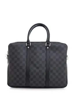 Louis Vuitton Pre-Owned: Чёрная сумка 