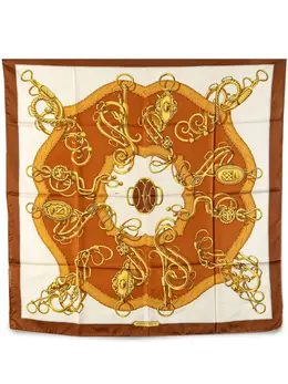 Hermès Pre-Owned: Шарф с принтом 