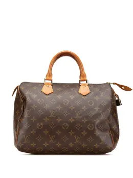 Louis Vuitton Pre-Owned: Коричневая сумка 