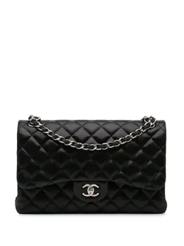 CHANEL Pre-Owned: Чёрная сумка 