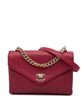 CHANEL Pre-Owned: Красная сумка 