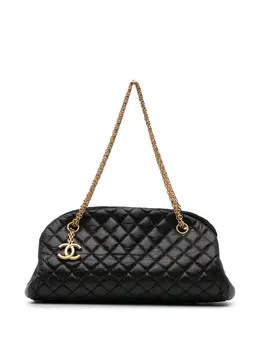 CHANEL Pre-Owned: Чёрная сумка 