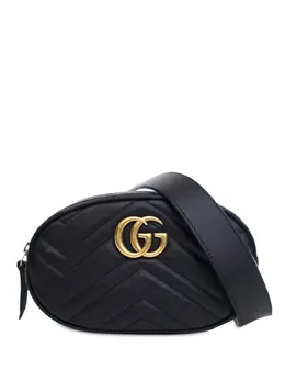 Gucci Pre-Owned: Чёрная сумка 