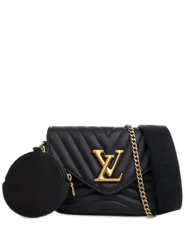 Louis Vuitton Pre-Owned: Чёрная сумка 